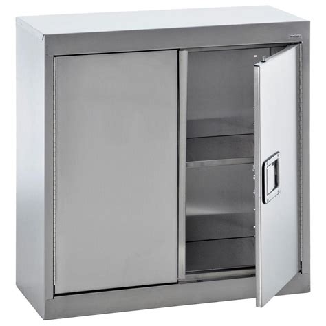 stainless steel wall cabinets garage|small stainless steel storage cabinet.